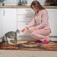 thumbnail image 4 of 2 Pieces Of Kitchen Rugs and Mats Non Skid Washable Fall (52) Kitchen Mat,Floor Cushion Waterproof Rug,Rubber Backed Area Rugs for Laundry 47*17+30*17, 4 of 7