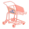 thumbnail image 4 of Carrito de compras de juguete Juguetes educativos Desarrollo interactivo Aprendizaje temprano Comestibles rosa, 4 of 9