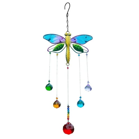 

BMForward 3D Three Painting Handicraft Pendant DIY Crystal Wind Chime Pendant Crystal Pendant