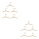 thumbnail image 1 of Yuarrent Percha para ropa de bebé, estante de DIY para niños, soporte en forma de oso, organizador de ropa antideslizante para niños, 5 piezas 2piezas, 1 of 6