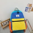 thumbnail image 4 of Mochila para niños de dibujos animados informal de gran capacidad (amarillo y azul L), 4 of 8