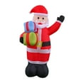 thumbnail image 1 of Adorno navideño inflable de Papá Noel para jardín o patio. Ideal para fiestas, interiores y exteriores. Perfecto para el hogar, el jardín y el césped., 1 of 8