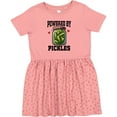 thumbnail image 3 of Inktastic Pickle Lover Funny Powered by Pickles Girls Toddler Dress, 3 of 5