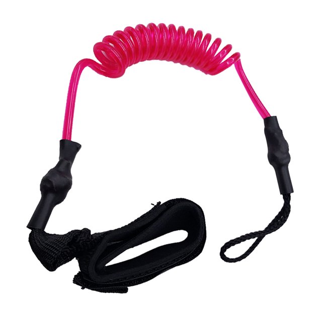 Paddle Safety Rod Correa elástica Barcos Balsa Stretch Rope Rose Red Sunnimix Cuerda elástica giratoria para tabla de surf