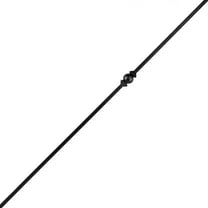 Nuvo Iron SQI1BS-MP12 Interior Baluster, Black