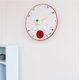 thumbnail image 5 of Reloj de pared silencioso minimalista moderno con pilas, combinable., 5 of 5