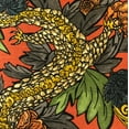 thumbnail image 3 of Plutus Brands Plutus Amaryllis Dragon Multicolor Luxury Decorative Throw Pillow, 3 of 3