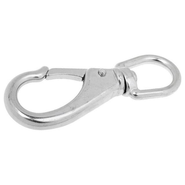 tredstone 304 Stainless Steel Marine Boat Swivel Eye Quick Spring Snap Hook 3# 115mm