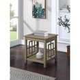 thumbnail image 5 of Cambridge Accent Side Table Engineered Wood in Gray Bone Finish, 5 of 9