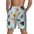 thumbnail image 2 of Rocae Elephant Tree for Men's Swim Trunks Quick Dry With Two Side Pockets and One Lined Patch PocketLarge, 2 of 9