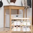 thumbnail image 5 of Nishuna Multi-layer Shoe Rack Space Saving Shoe Stand Entrance Shoes Storage Organizer, 5 of 5