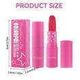 thumbnail image 3 of Rouges à Lèvres pour Femmes 9 Couleurs Rouge à Lèvres Naturel Nude Rouge à Lèvres Lisse Teinture 24 Heures Longue Durée Gloss Rouge à Lèvres pour Maquillage, 3 of 9