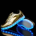 thumbnail image 7 of YLYL Women's Men's LED Sneakers Lights up Luminous Flashing USB Charging Low Top Lace up Shoes, 7 of 7