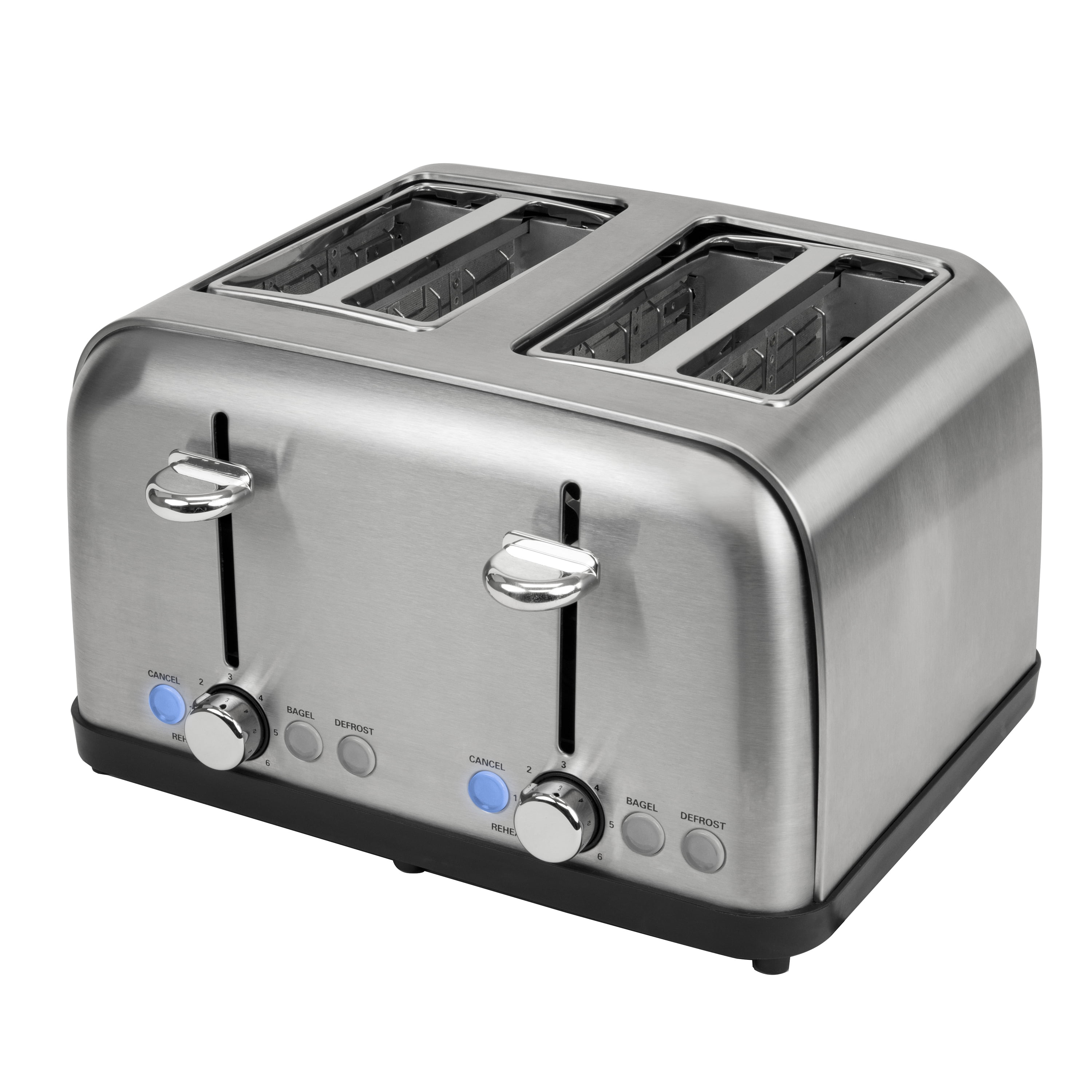 Dropship Home 1500W 4 Slice Toaster With Stainless Steel Warming