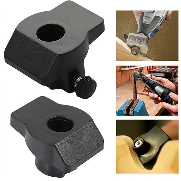 Sanding Grinding Guide Attachment Rotary Tool Accessories for Dremel Hilda Mini Drill for Woodworking DIY;Sanding Grinding Guide Attachment Rotary Tool Accessories for Woodworking,Black