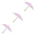 thumbnail image 1 of Bewildely Handmade Cotton Lace Parasol Mini Wedding Bridal Flower Umbrella Girls Type1 NO1, 1 of 6