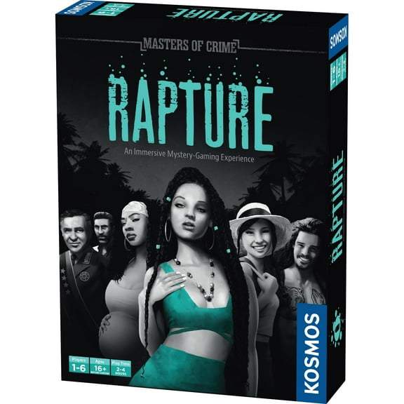 Thames & Kosmos Masters of Crime: Rapture | Murder Mystery Game | Pop Star | Who-Dun-It | Co-op Game | 1  Players | Ages 16 