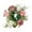 B, variant on 2.9" Artificial Rose Candle Rings - Floral Wreath for Wedding Centerpieces, Farmhouse Decor & Seasonal Tablescapes - Mini Candle Holder Wreaths