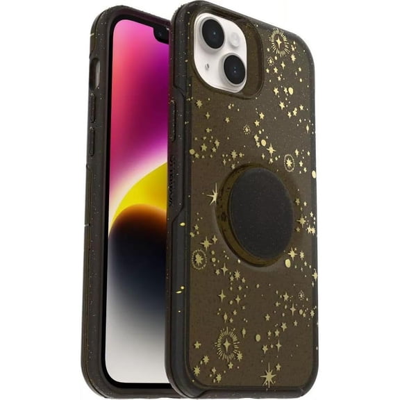 OtterBox Pop Symmetry Clear Series Case for iPhone 14 Plus Only - Non-Retail Packaging - Soft Mystic