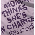 thumbnail image 5 of Funny Mommy Thinks She's in Charge Romper Boys or Girls Infant Baby Brisco Brands 12M, 5 of 7