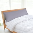 thumbnail image 2 of PiccoCasa 1Pc Pillowcase Zipper Long Staple Cotton, Queen Pale Purple, 2 of 10