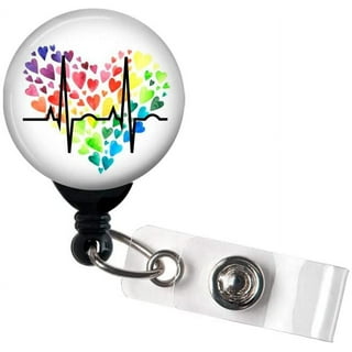 Murse Retractable Button Badge Reel Fun ID Badge Reels Funny Male Nurse  Name Tags Medical Accessories 