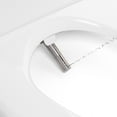 thumbnail image 5 of Brondell Swash Thinline T22 Luxury Bidet Toilet Seat with Side Arm Control, Elongated White, 5 of 7