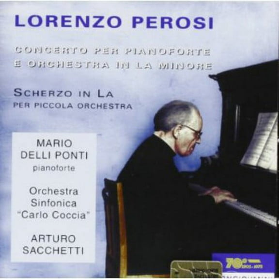 Mario Delli Ponti - Piano Concerto / Scherzo for Small Orchestra - Music & Performance - CD
