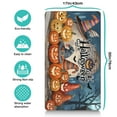 thumbnail image 5 of Happy Halloween Pumpkin Dog Mat for Food and Water Absorbent Water Non-Skid 17x30 Inch Dog Water Mat Spider Bat Pet Feeding Mat Dog Water Bowl Mat for Messy Drinker, 5 of 7