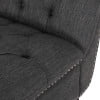 thumbnail image 6 of Meigs Varnell Indoor Contemporary Fabric Button Tufted Chaise Lounge, 6 of 8