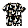 thumbnail image 3 of T-Shirts for Boys and Girls Ages 4-12 Fun Graphic Short Sleeve Round Neck Casual 2026 Tops Beige 150, 3 of 4