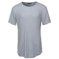 thumbnail image 1 of FashionOutfit Men's Basic Lightweight Crew Neck Tee Shirt, 1 of 4