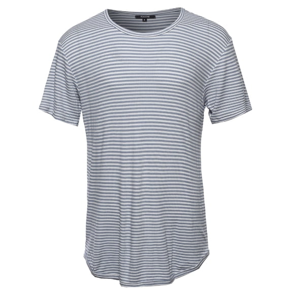 FashionOutfit Men's Basic Lightweight Crew Neck Tee Shirt