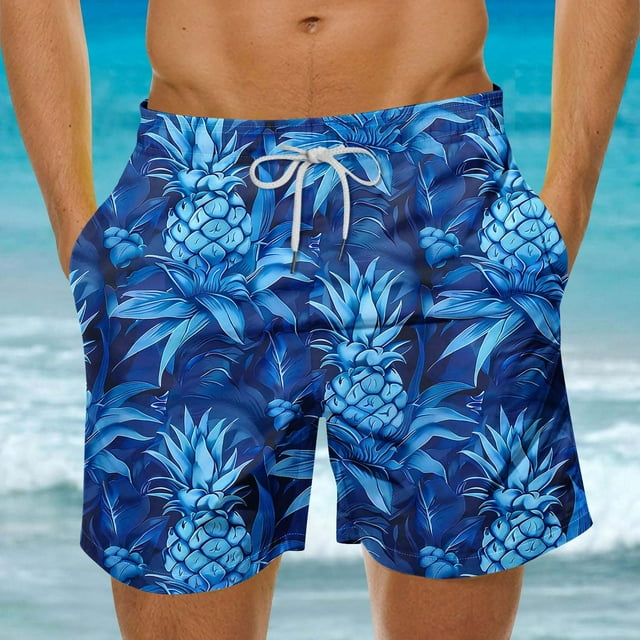 Weiqiqre Running Shorts for Men Swim Trunks Quick Dry Board Shorts Bathing Suit with Mesh Lining