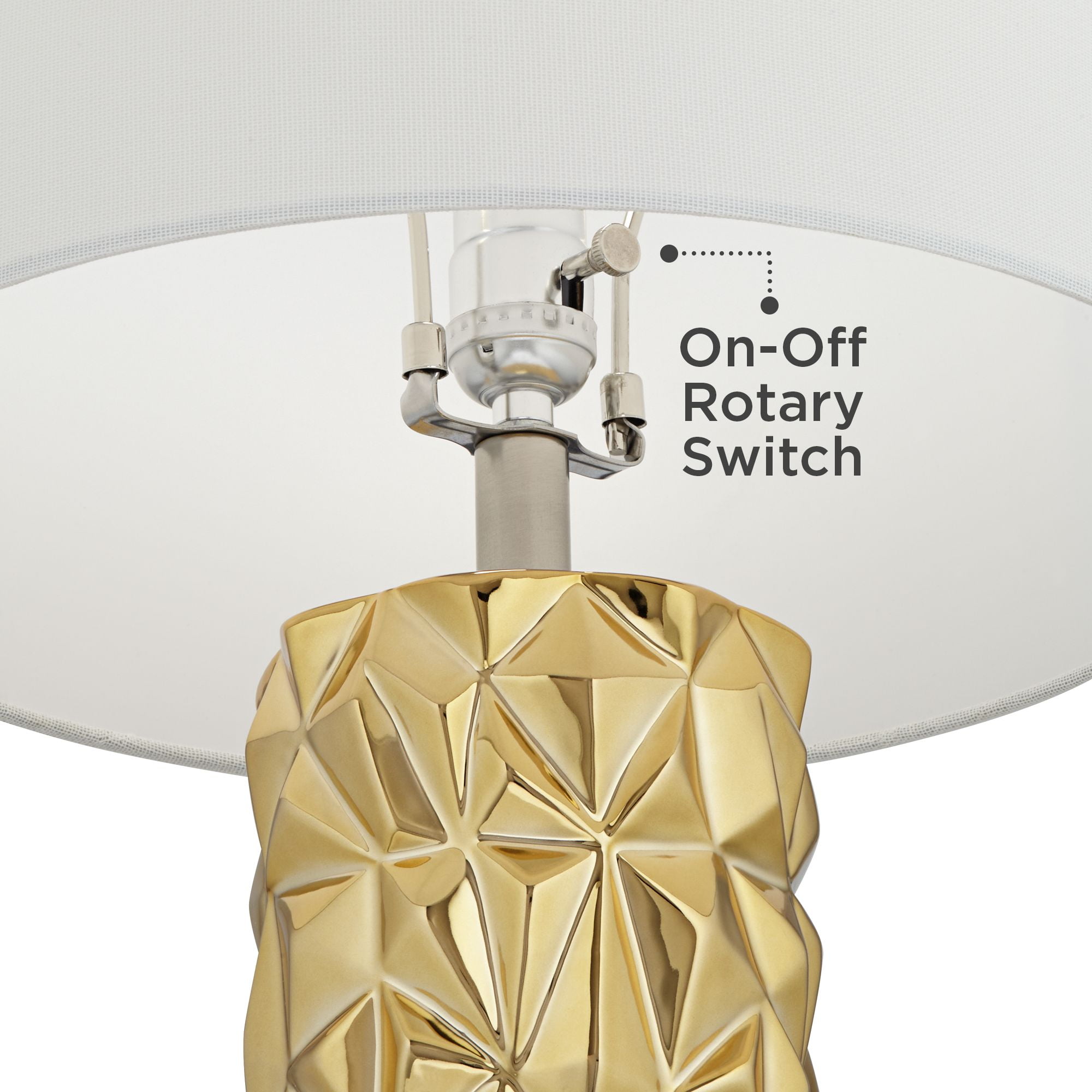 Gold table clearance lamp target