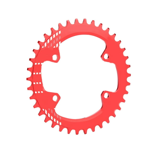 Chainring, Narrow Wide Chainring Durable Bicycle Chainring, Single Chain Lightweight for Road Bikes OUtdoor Bicycle Mountain Bikes