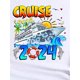 thumbnail image 4 of Camiseta para mujer Suave de verano2024 Cruise Boat Sea Graphic Short Sleeves Sports Tee, Round Neck Workout Causal T-shirt Top, Women's ActivewearFather's Day, Mother's Day, New Year, Spring Festiv, 4 of 7