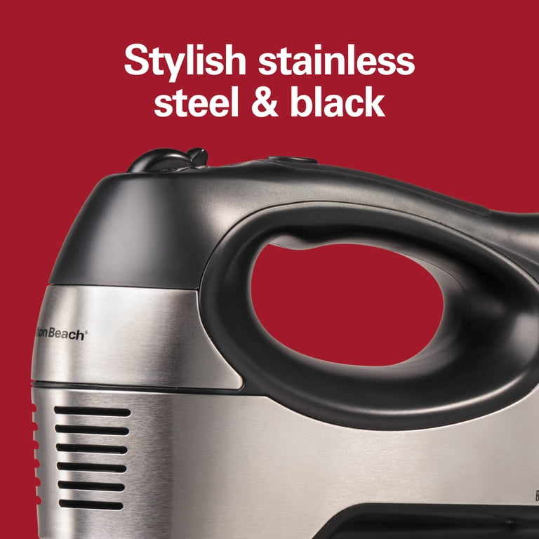 Hamilton Beach 6-Speed Electric Hand Mixer, 5 Attachments & Case