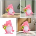 thumbnail image 1 of OULII Adorable Gnome Rose en Coton pour Fête de la Saint-Valentin 1ensemble, 1 of 8