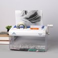thumbnail image 3 of Amdohai A4 Mini Portable Hand Paper Shredder 3-in-1 Household Manual Shredder Document File CD Credit, 3 of 8