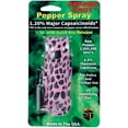 thumbnail image 3 of Pepper Shot 1.2% Mc 1/2 Oz Pepper Spray Fashion Leatherette Holster And Quick Release Key Chain, 3 of 3