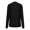 thumbnail image 4 of Women's Sparkly Dressy T-Shirts, Long Sleeve V-Neck Elegant Tunic Tops Prom Party Fashion Glitter Outfits, 4 of 6