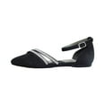 thumbnail image 3 of FUZZY Hallie Women's Wide Width Pointed Toe Dress Flats, 3 of 10