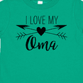 thumbnail image 4 of Inktastic I Love my Oma heart and arrows Boys or Girls Toddler T-Shirt, 4 of 5