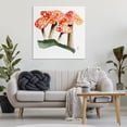 thumbnail image 3 of Stupell Industries Dotted Red Mushrooms Plants & Flowers Painting Wrapped Canvas Art Print Wall Art, 36 x 36, 3 of 8