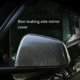 thumbnail image 4 of Matte Black Rearview Mirror Cover Side Door Mirror Cover For, 4 of 5