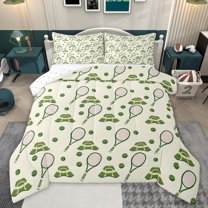 Castle Fairy Tennis Game Twin Comforter Sets for Teens,Sport Bedding Set,Cute Bedding Set