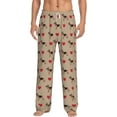 thumbnail image 2 of Goofa German Shepherd Dog Printed Soft Pajama Pants for Men, Wide Leg Comfy Casual Lounge Yoga Pants-XX-Large, 2 of 9