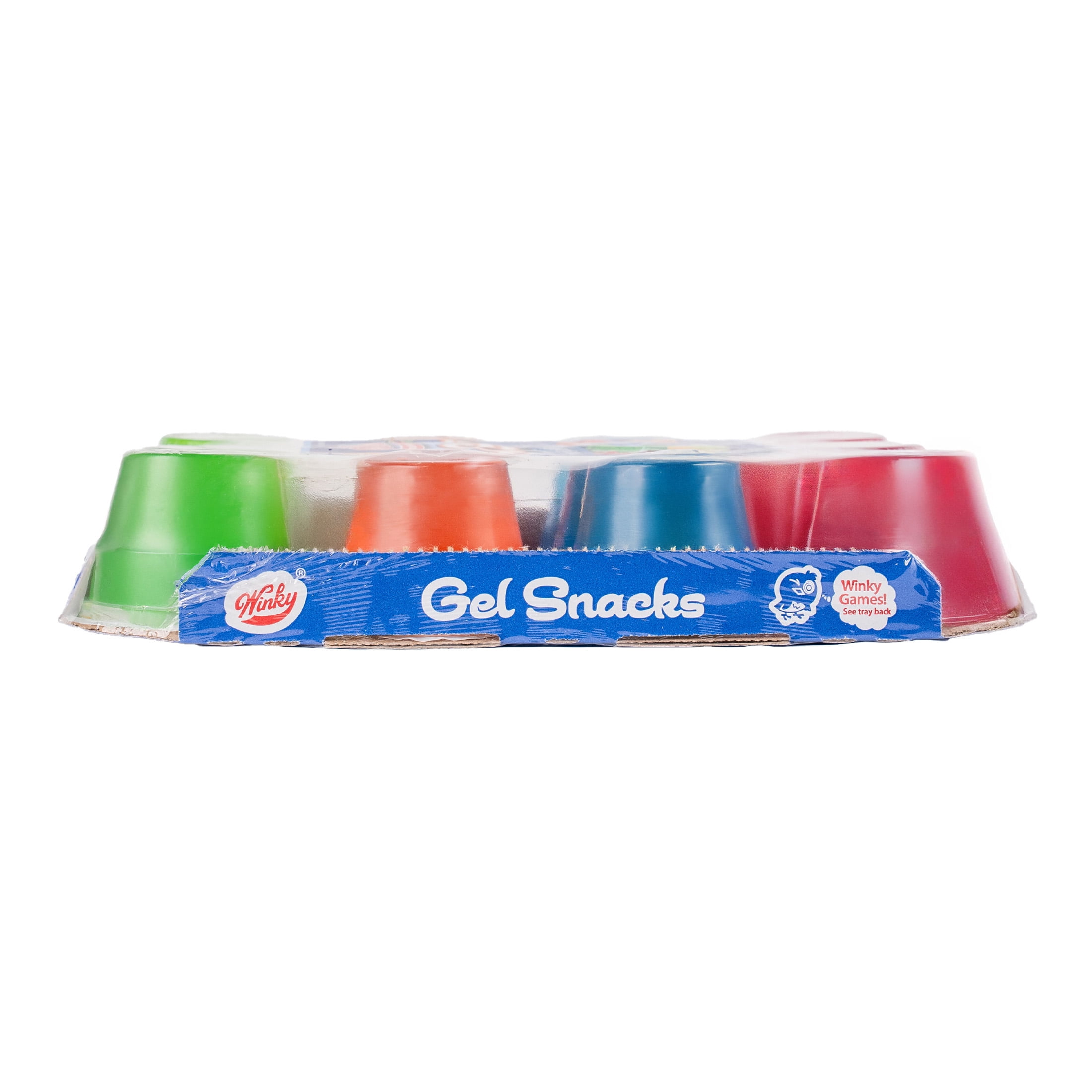 Winky Brand Gelatin, 3.5 oz, 12 Count Plastic Cups, Refrigerated, Gluten-Free