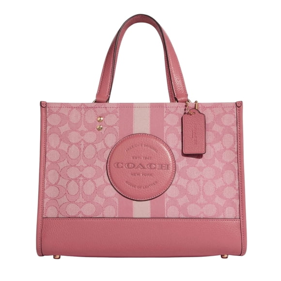Bolsa Coach dempsey color rosa chica
